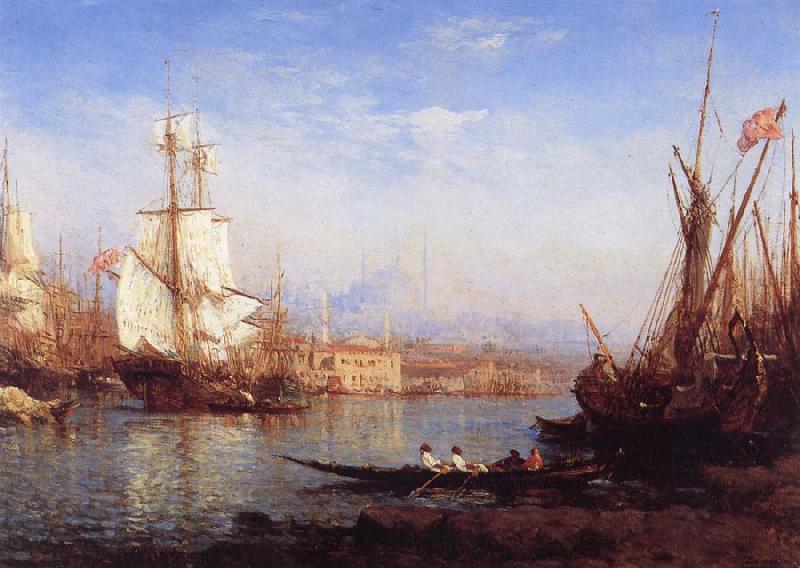 Felix Ziem The Bosporus oil painting picture